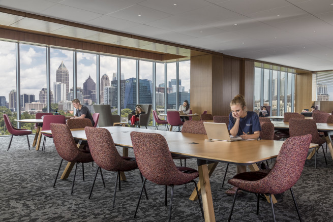 Crosland Tower 7th floor Reading Room